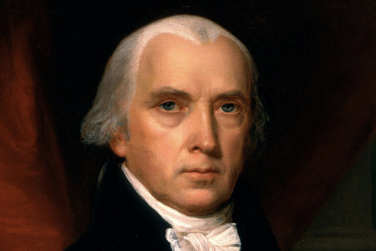 Painting of James Madison